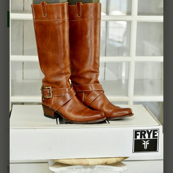 Frye Shoes - SOLD Frye Brown Leather Boots